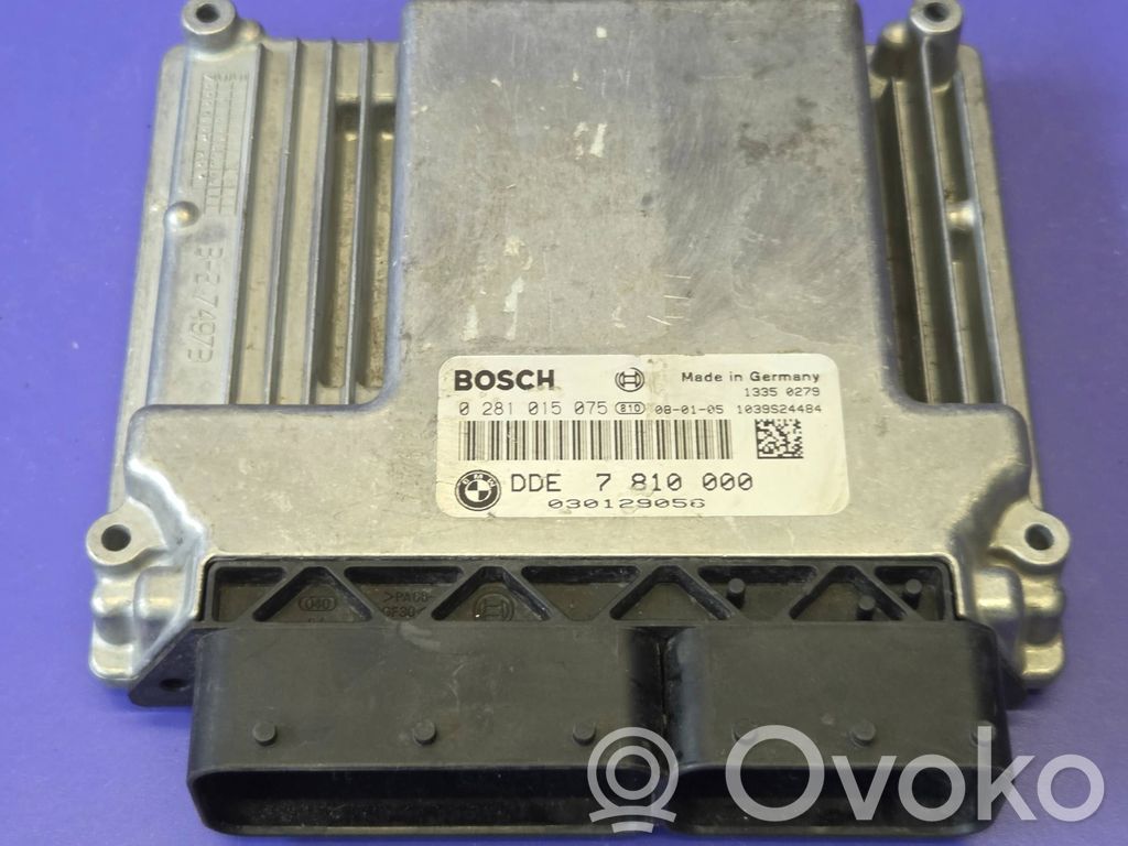 Engine control unit/module   0281015075,7810000,030129056
