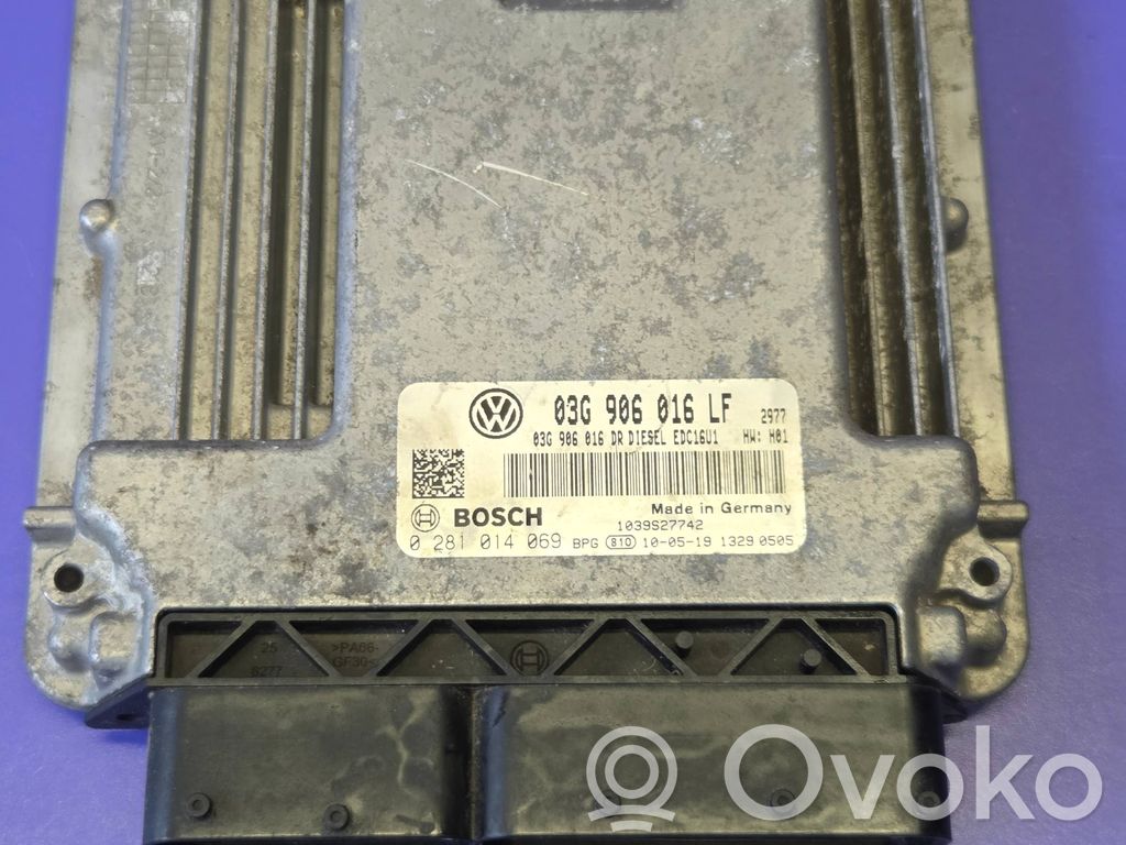 Volkswagen Caddy Unitate/modul de control motor 