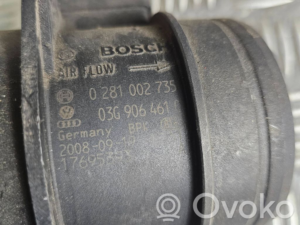 Przepływomierz masowy powietrza MAF   3G906461C