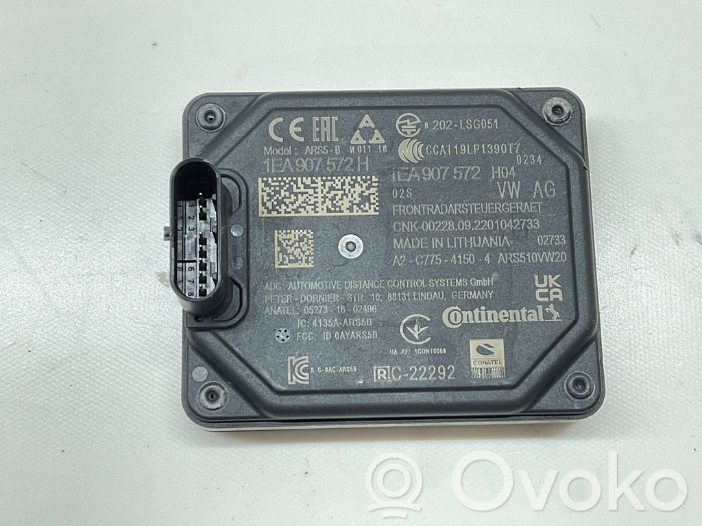 Sensor de radar Distronic   1E6907572H,1KA907572