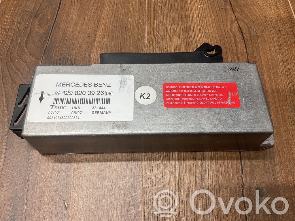Mercedes-Benz SL R129 Moduł / Sterownik szyberdachu 