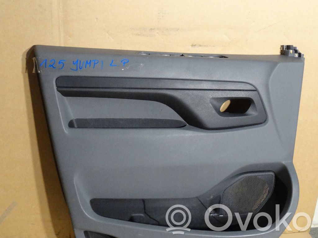 Front door card panel trim