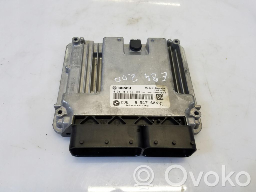 BMW X1 E84 Galios (ECU) modulis 