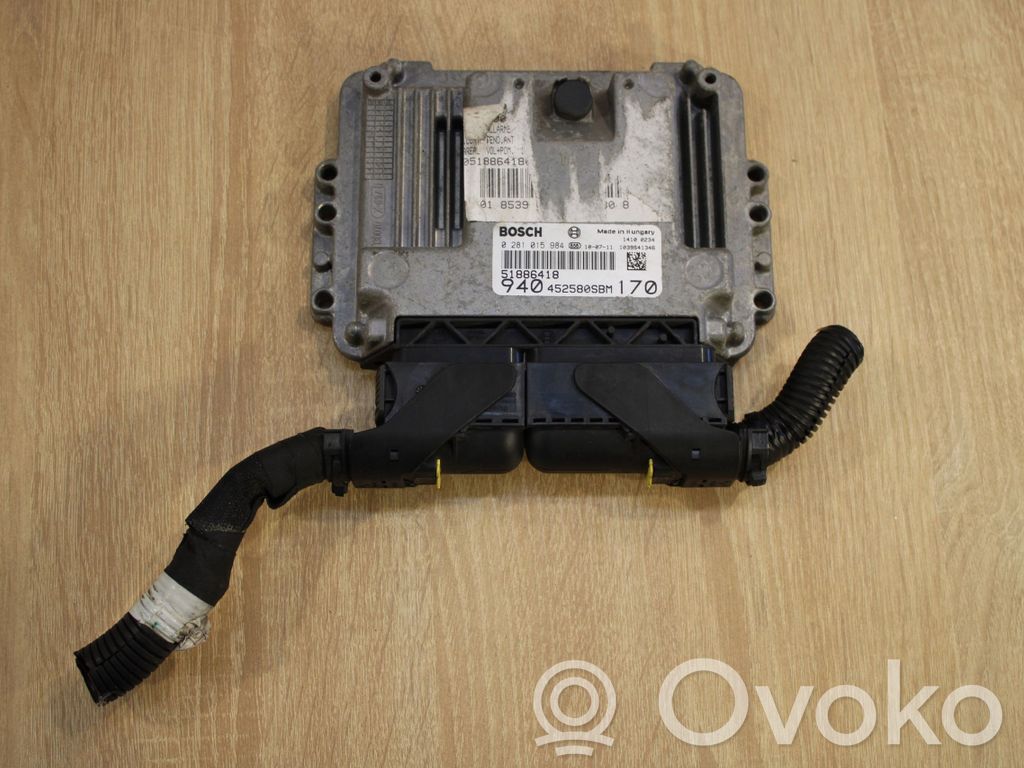 Alfa Romeo Giulietta Engine control unit/module 