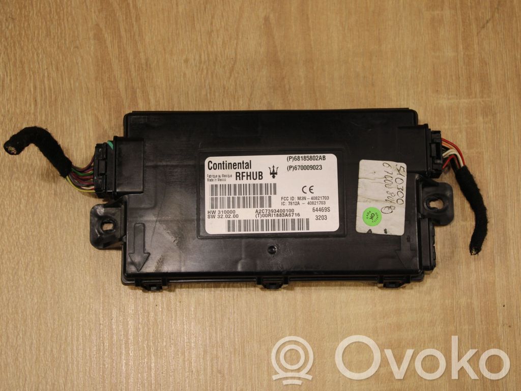 Maserati Ghibli Unitate/modul de control motor 