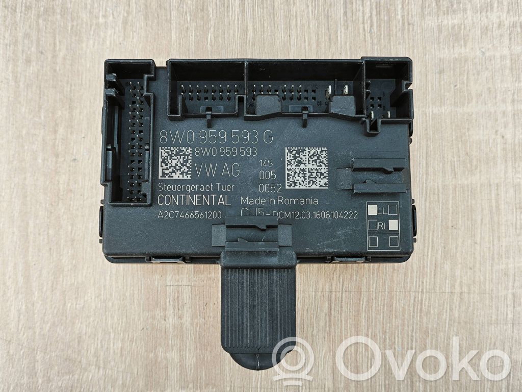 Door control unit/module   8W0959593G