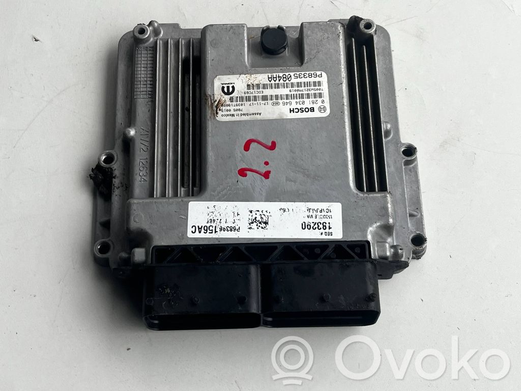 Engine control unit/module   P68335084AA,0281034646,1039T19899