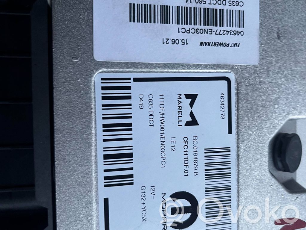 Jeep Renegade Gearbox control unit/module 