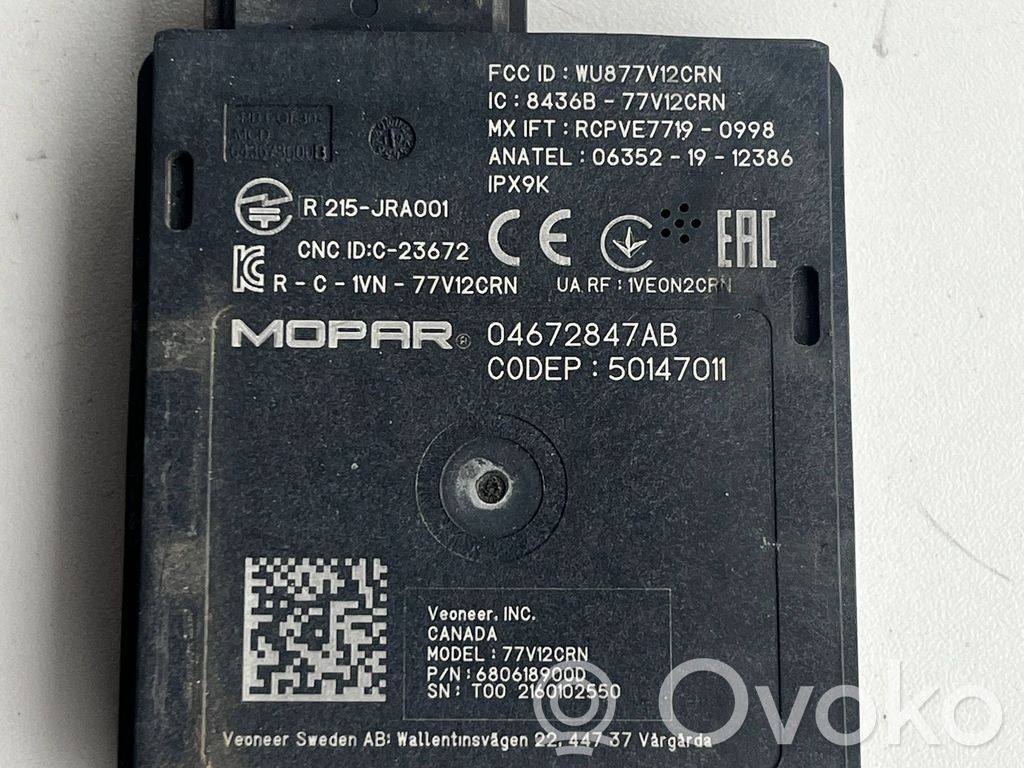 Jeep Compass Blind spot module 