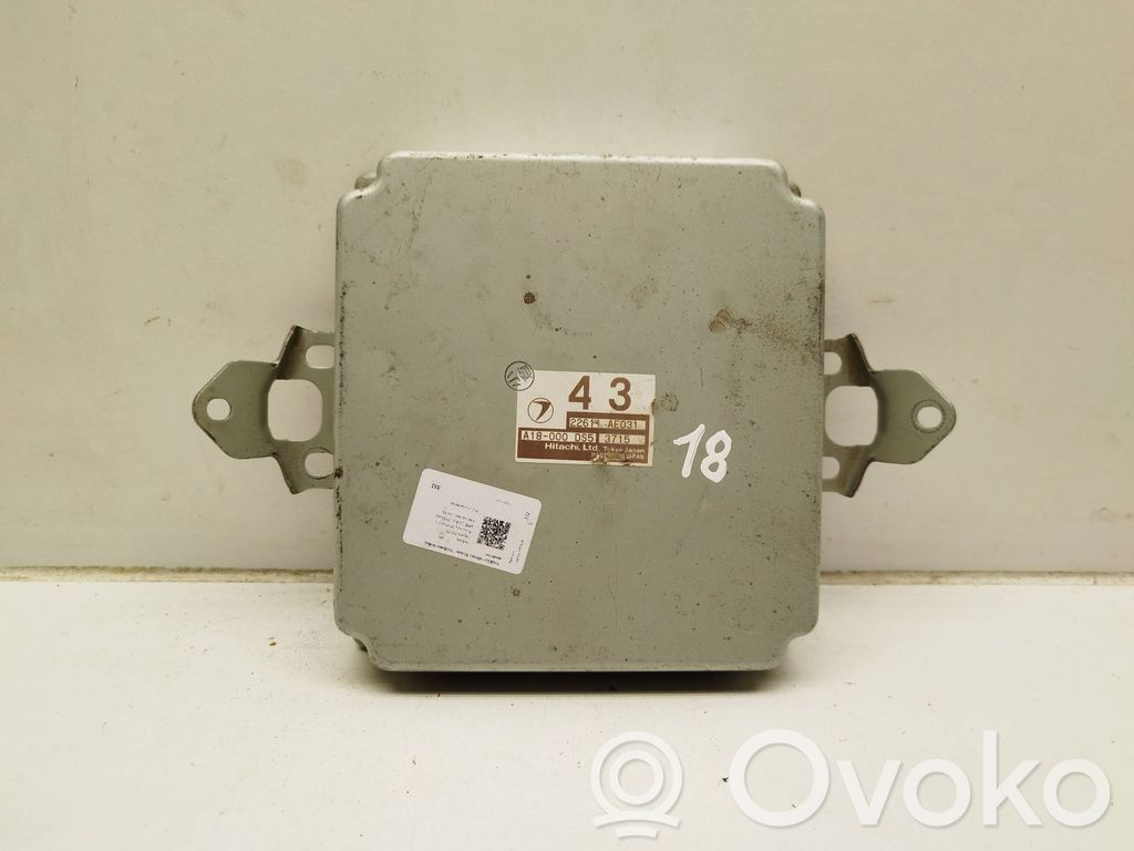 Engine control unit/module   22611AE031,A18000DS5,3715