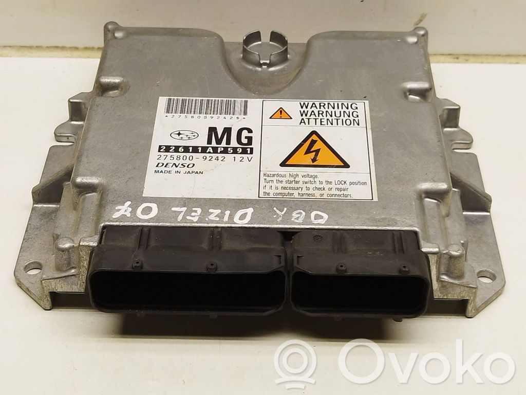 Engine control unit/module   22611AP591,0758009242,2758009242