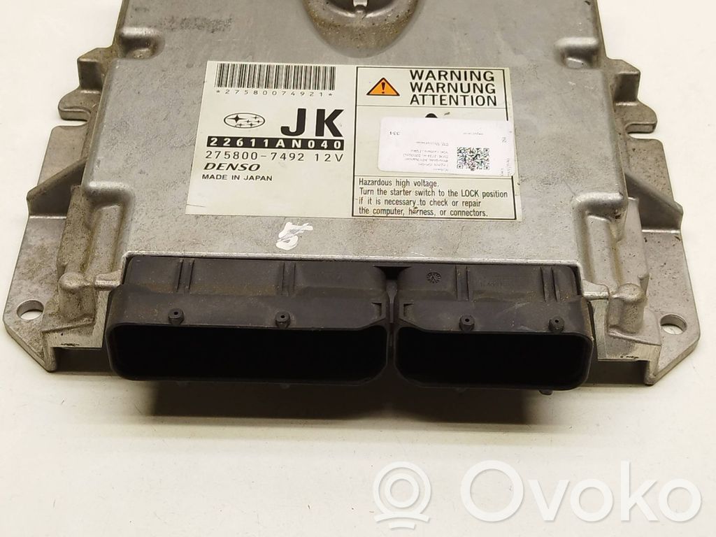 Subaru Outback Engine control unit/module 