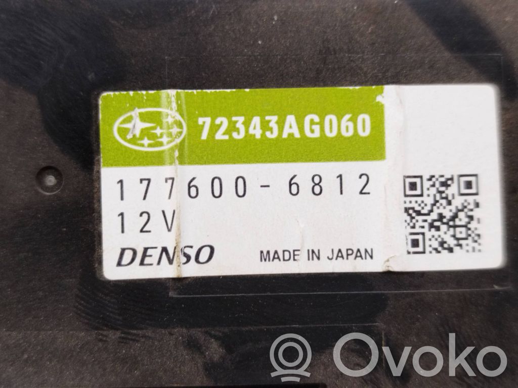 Subaru Outback Climate control unit 