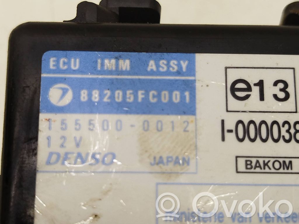 Subaru Forester SF Komputer / Sterownik ECU i komplet kluczy 