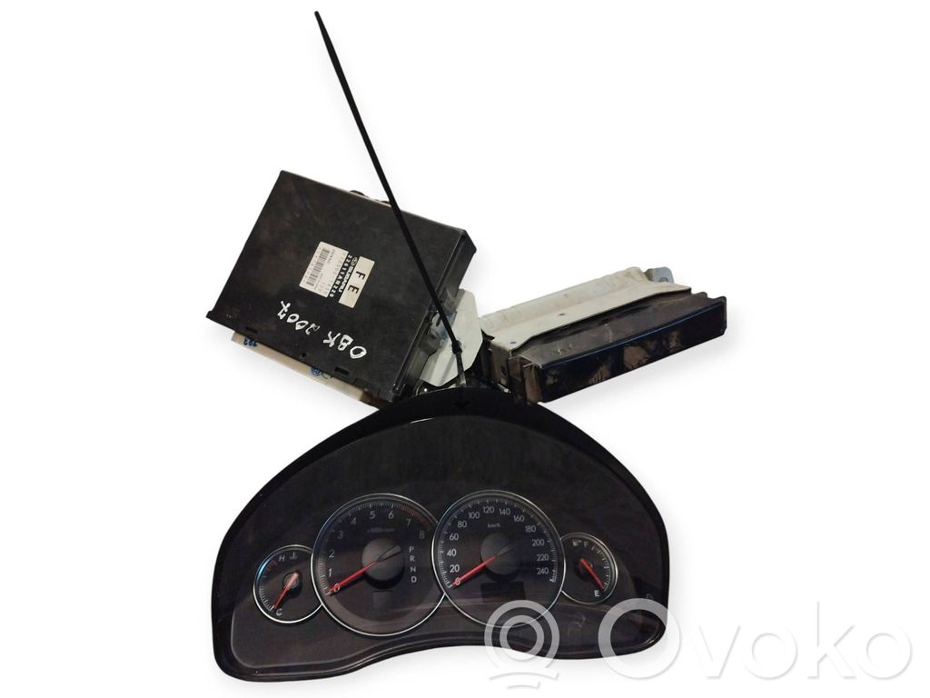 Subaru Outback Komputer / Sterownik ECU i komplet kluczy 