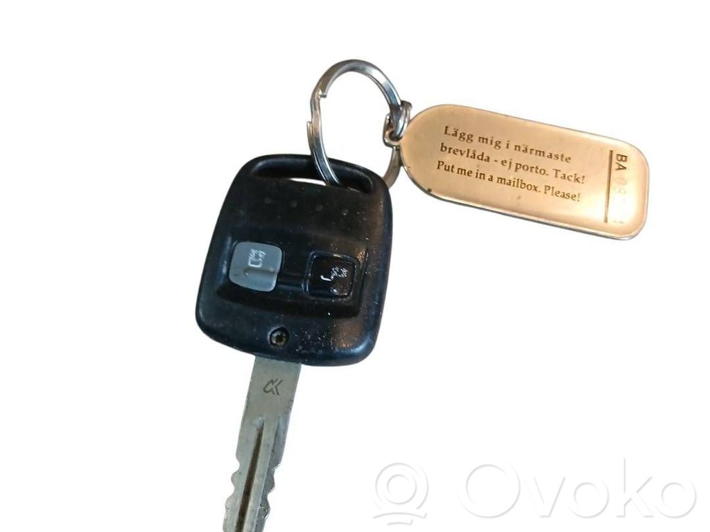 Ignition key/card