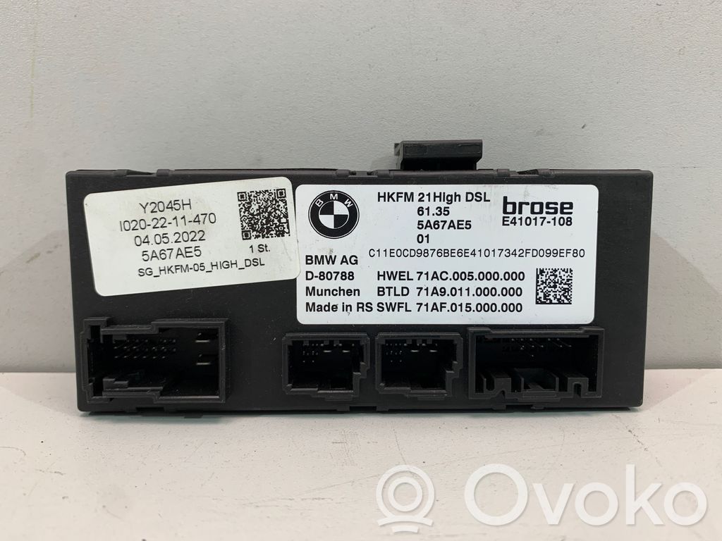 BMW iX Other control units/modules 