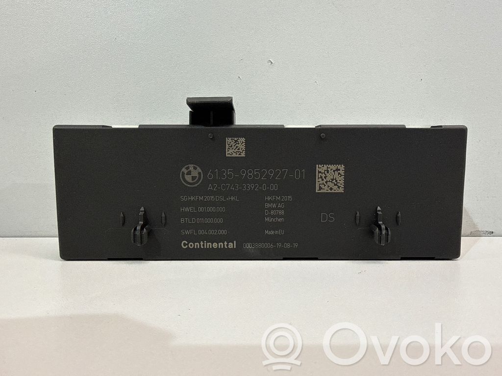 BMW 3 G20 G21 Sterownik / Moduł elektrycznej klapy tylnej / bagażnika 