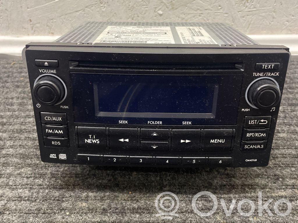 Subaru XV I Unità principale autoradio/CD/DVD/GPS 