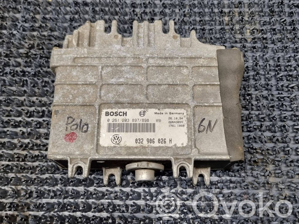 Volkswagen Polo III 6N 6N2 6NF Engine control unit/module 