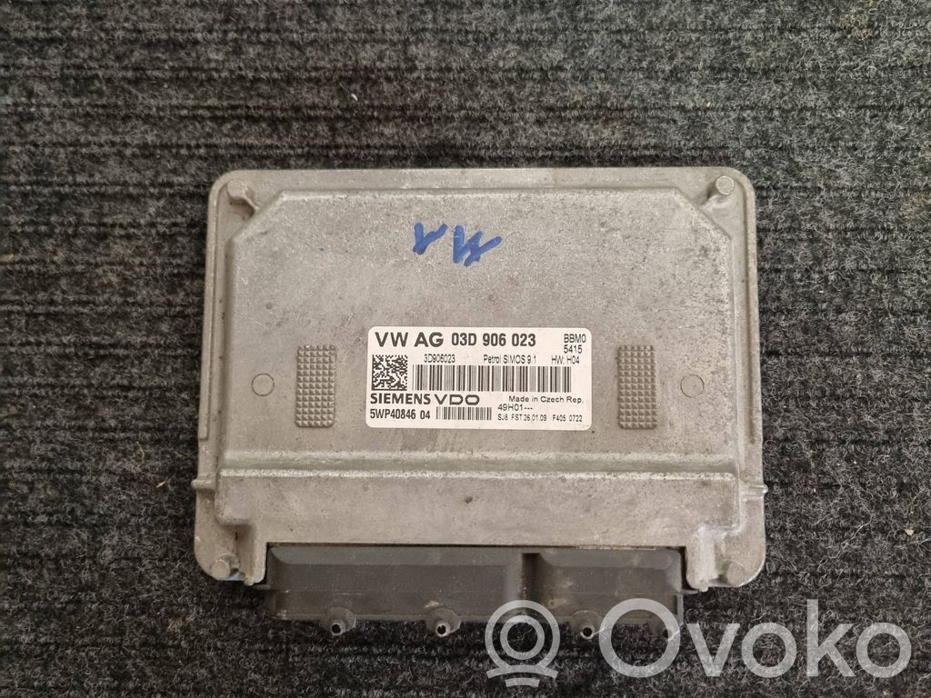 Skoda Fabia Mk2 (5J) Engine control unit/module 