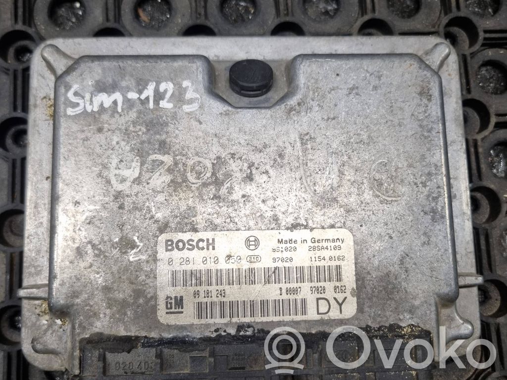 Opel Astra G Engine control unit/module 