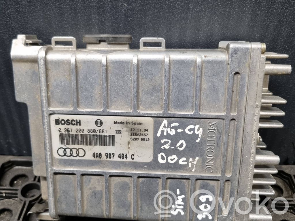 Engine control unit/module   0261200880,26SA3457,4A0907404C