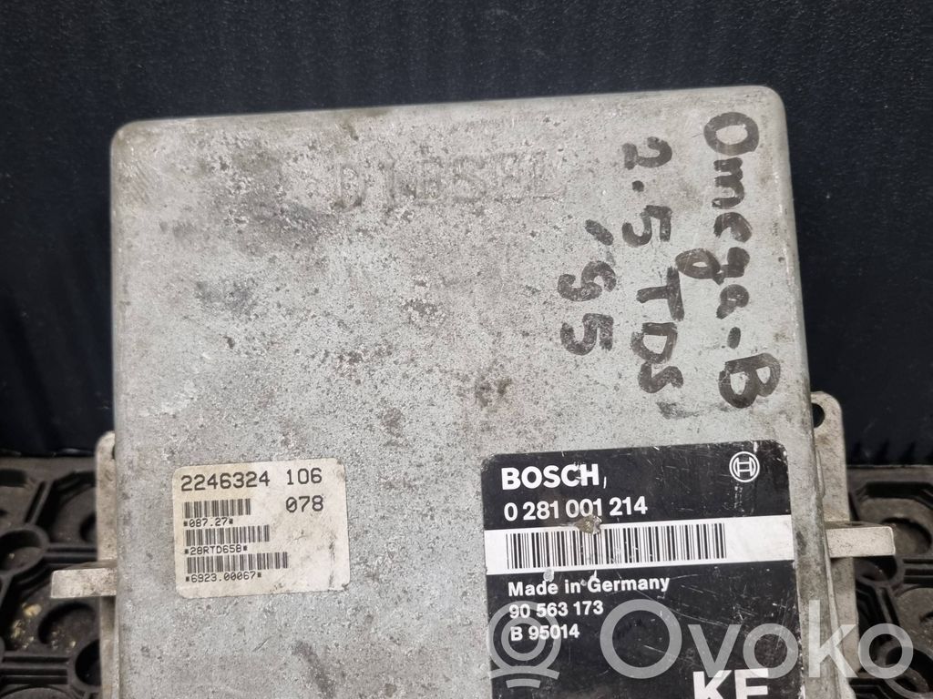 Opel Omega B1 Engine control unit/module 