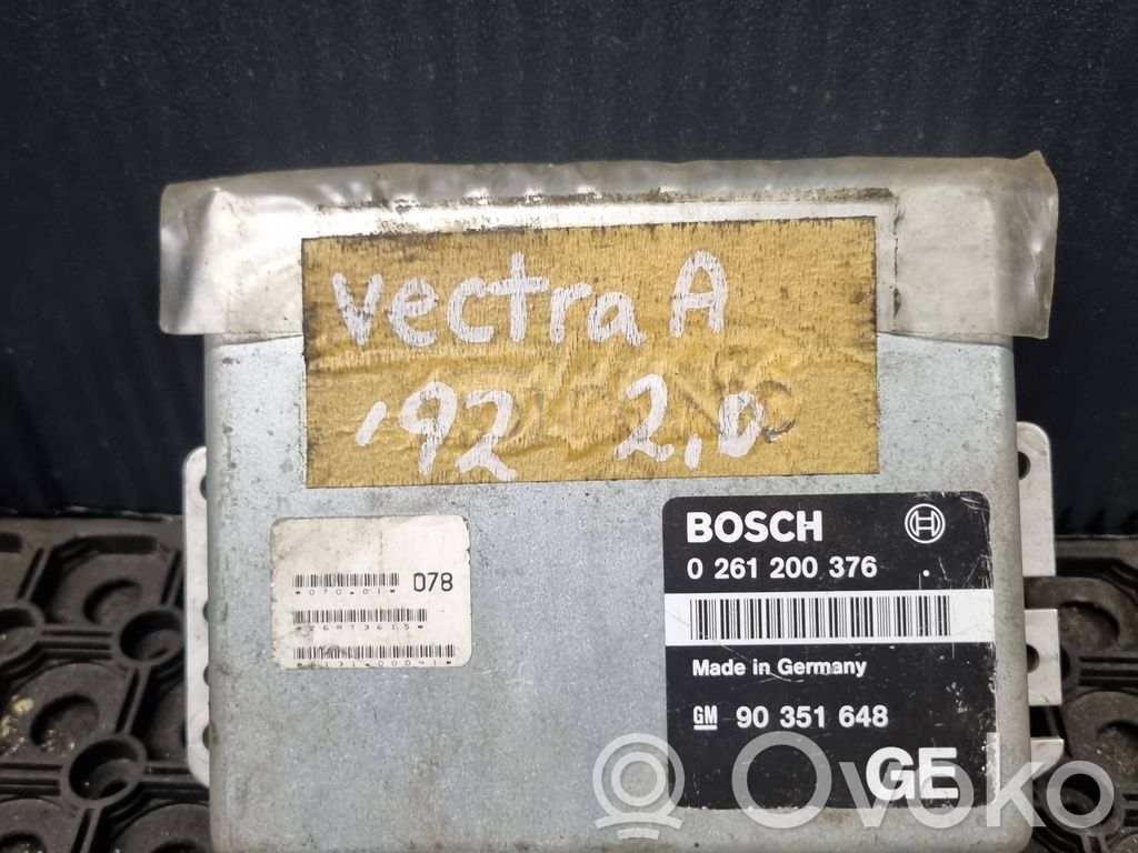Opel Vectra A Engine control unit/module 