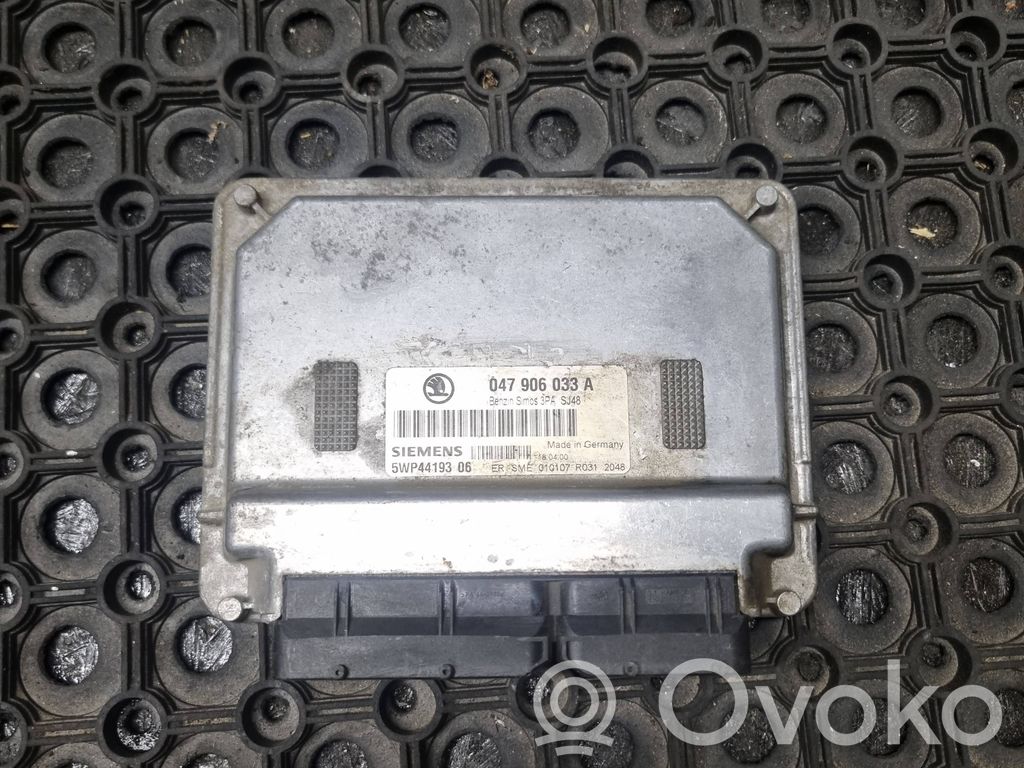 Engine control unit/module   047906033A,5WP44193