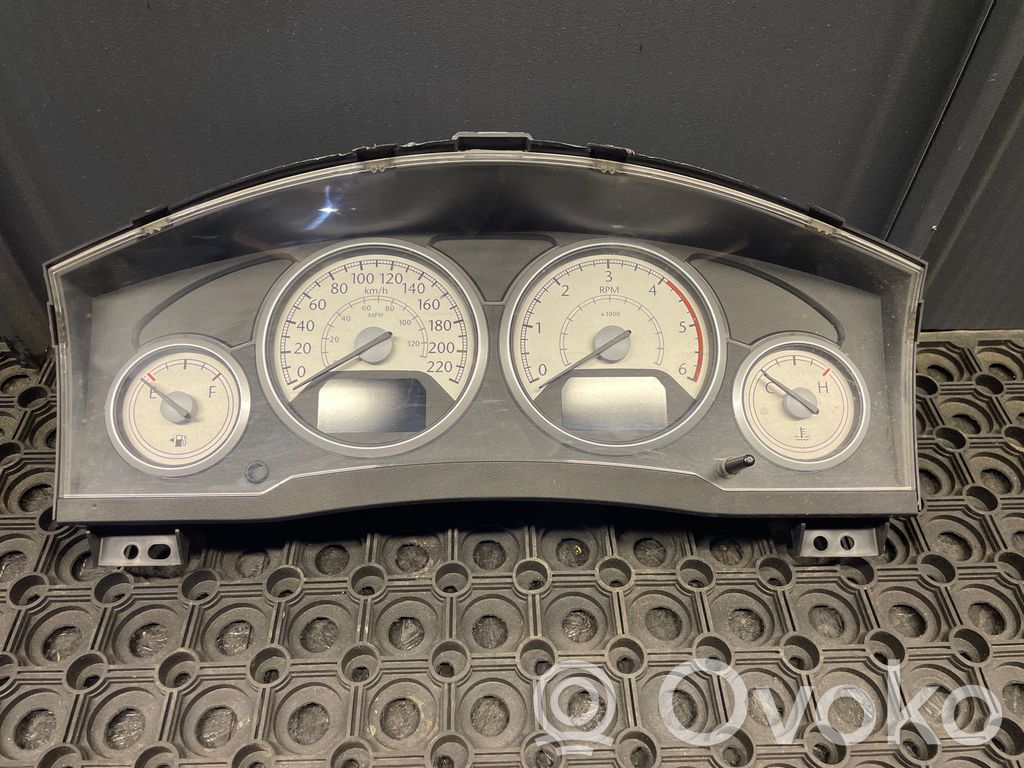 Chrysler Grand Voyager V Tachimetro (quadro strumenti) 