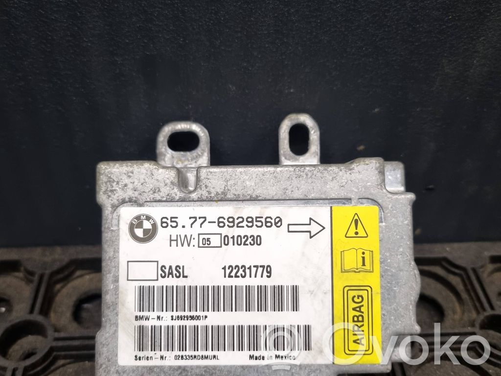 Airbag control unit/module   6929560,12231779
