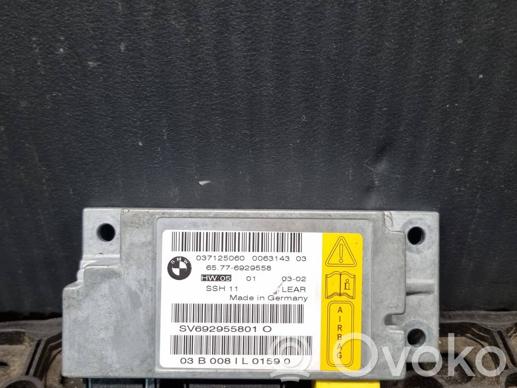 BMW 7 E65 E66 Module de contrôle airbag 