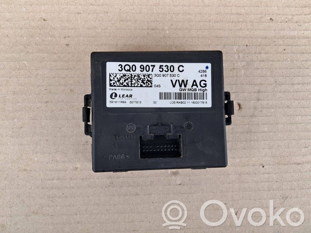 Módulo de control Gateway   3Q0907530C,591M11R64