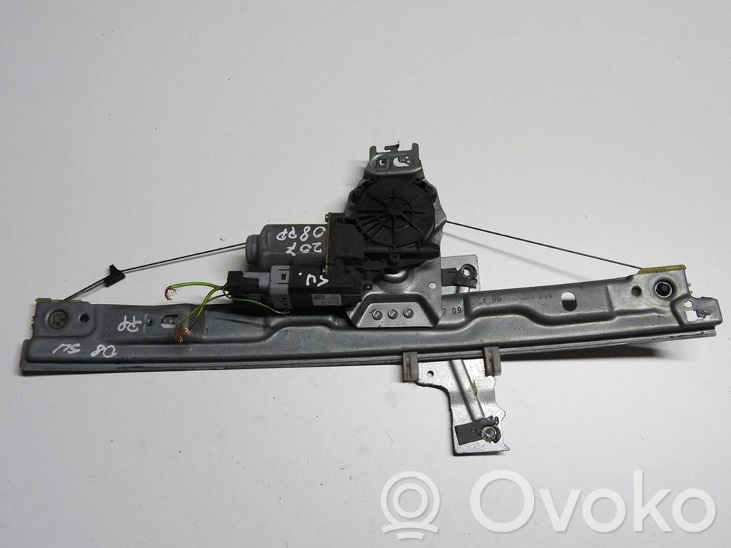 Peugeot 207 Front door window regulator with motor 
