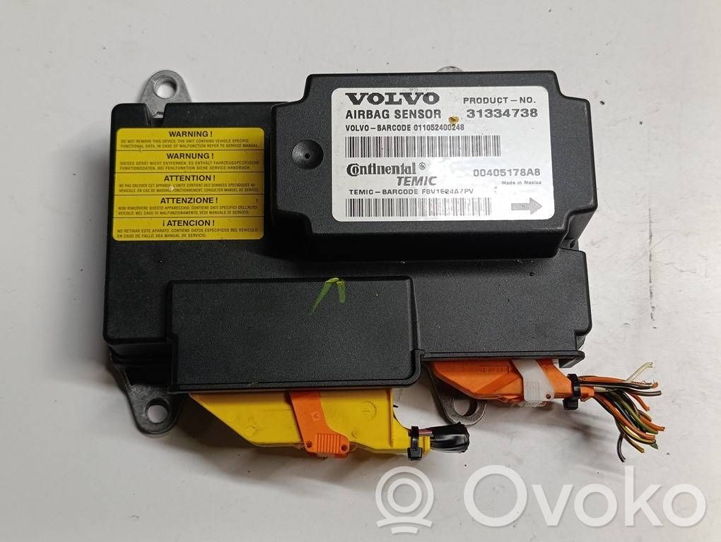 Volvo C30 Unitate/modul de comandă airbaguri 