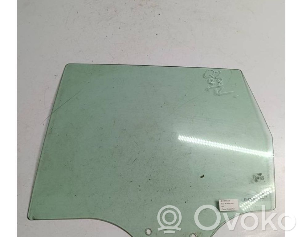 Audi Q2 - Rear door window glass 