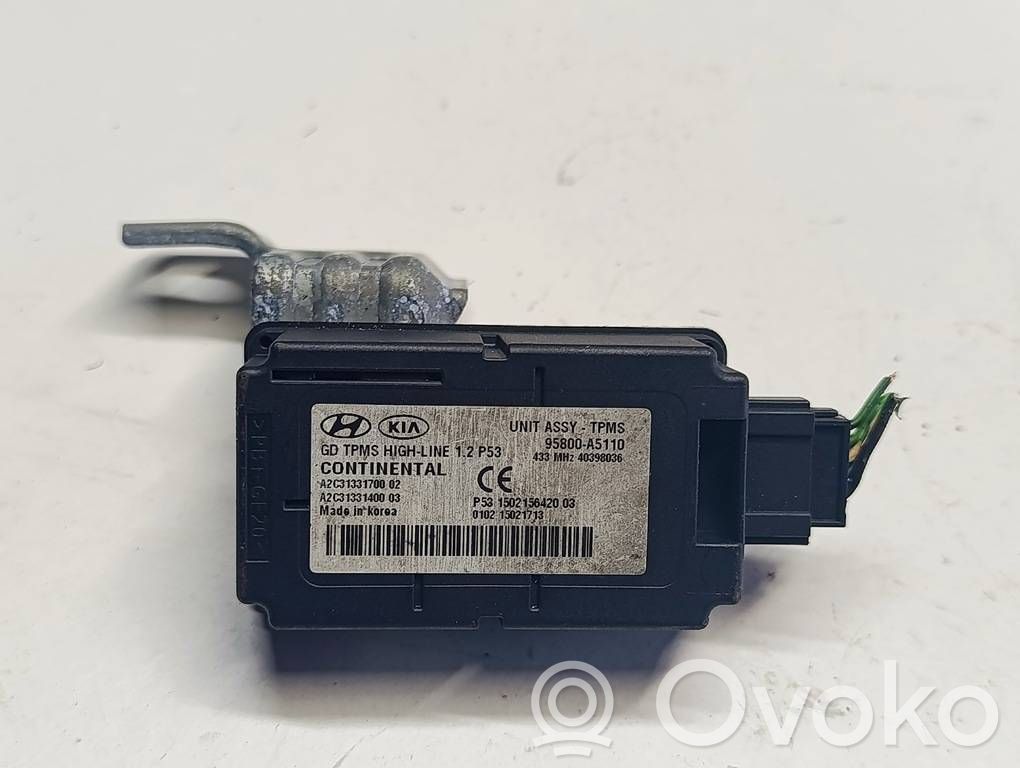 Hyundai i30 Tire pressure control unit 