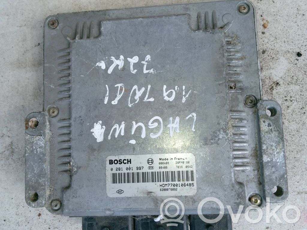 Renault Laguna I Engine control unit/module 