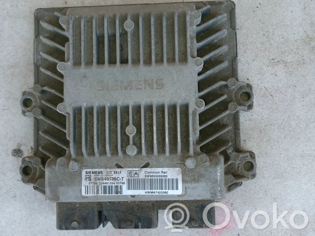 Citroen Berlingo Engine control unit/module 