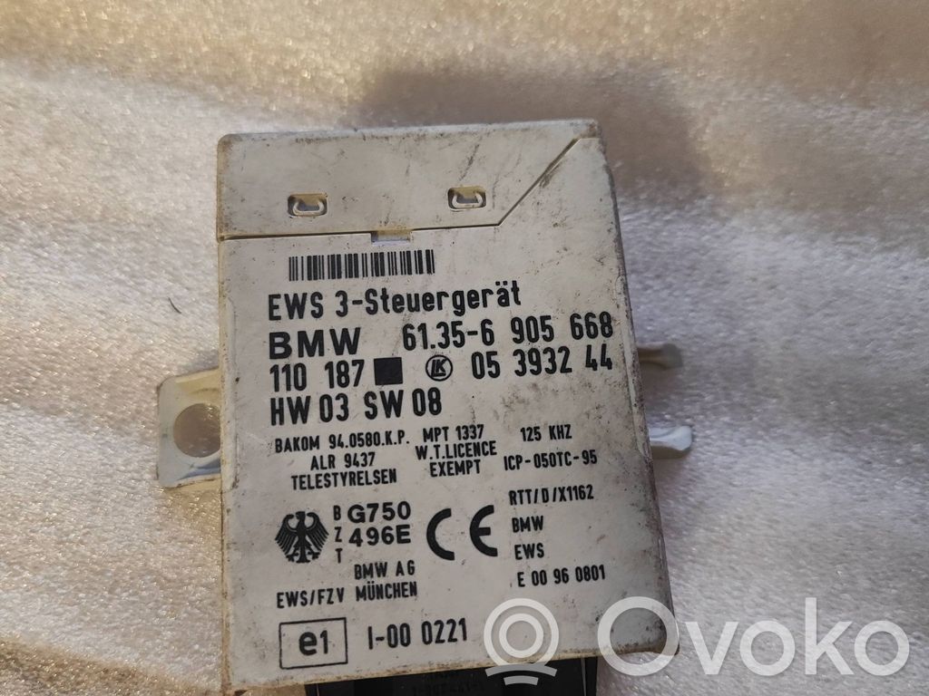 BMW 5 E39 Immobilizer control unit/module 