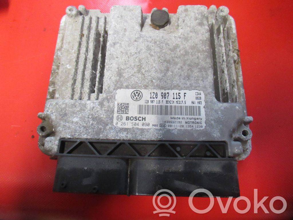 Engine control unit/module   1Z0907115F,0261S04090