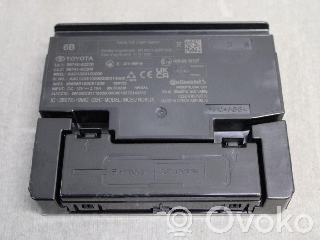 Toyota Corolla E210 E21 Autotelefon 
