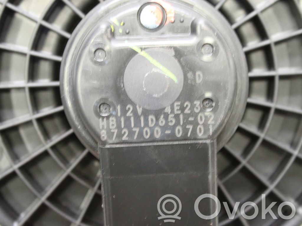 Mazda 3 III Soplador/ventilador calefacción 