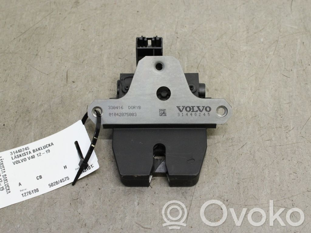 Volvo V40 Schloss Heckklappe Kofferraumdeckel 