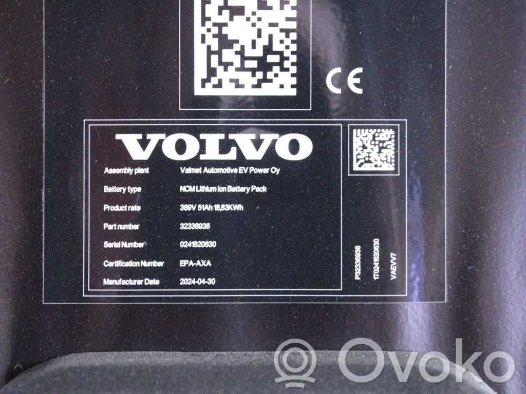 Volvo V60 Batteria auto elettrica / ibride