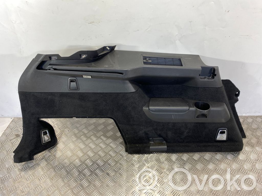 Trunk/boot lower side trim panel