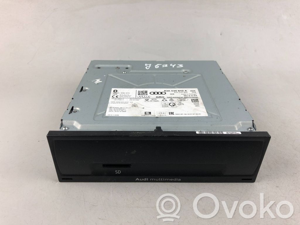 Audi A1 Radio/CD/DVD/GPS head unit 