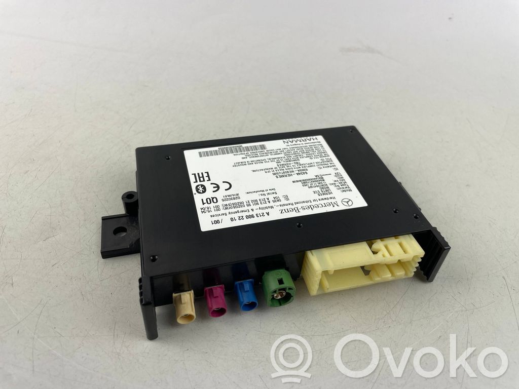 Mercedes-Benz E W213 Bluetooth control unit module 