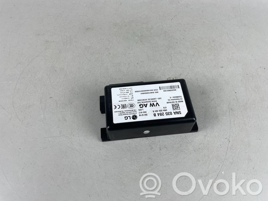 Skoda Superb B8 (3V) Bluetooth control unit module 